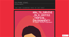 Desktop Screenshot of delphinejonas.com